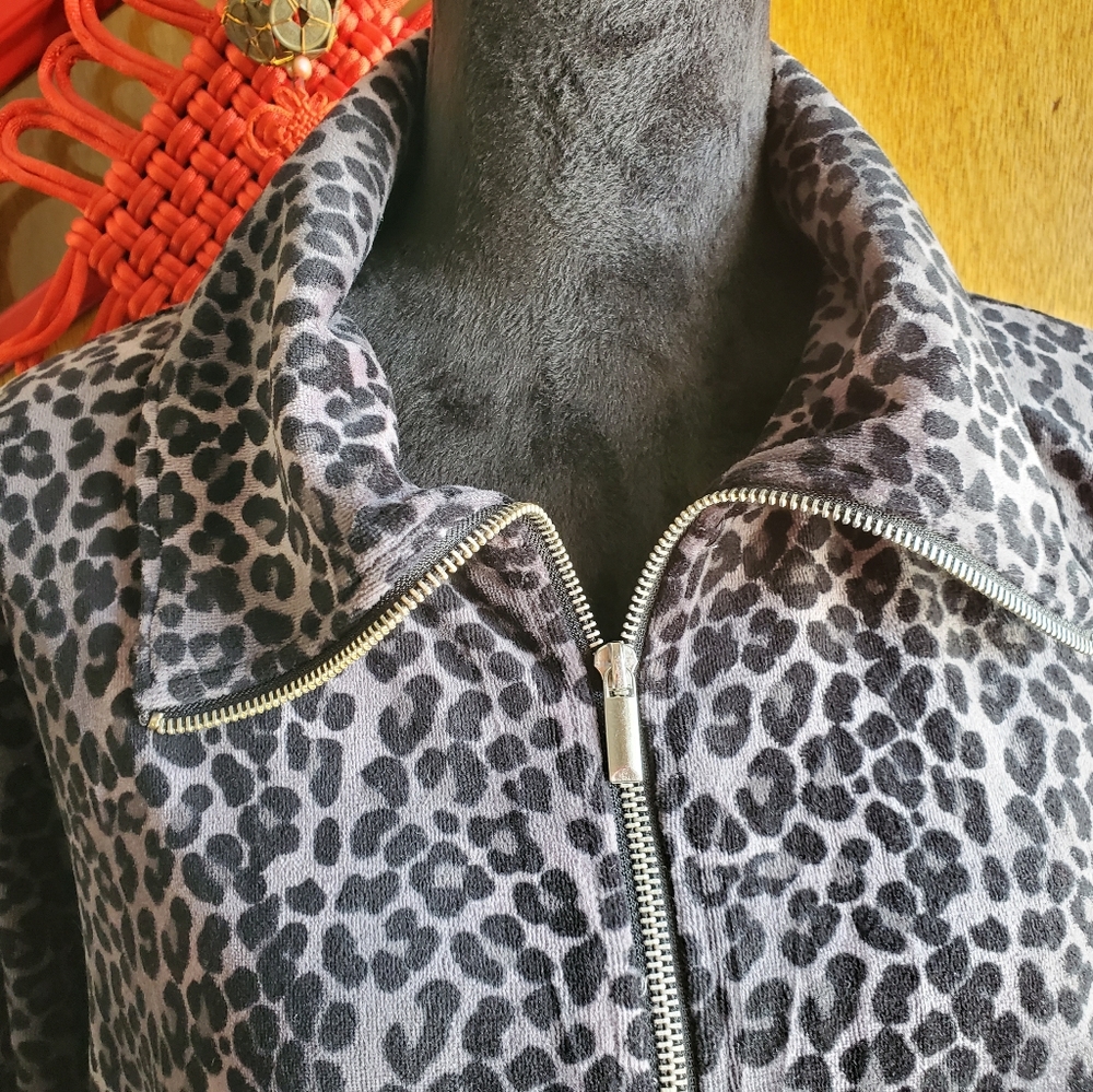 Vintage Style & Co Sport soft Jacket, Grey & Black